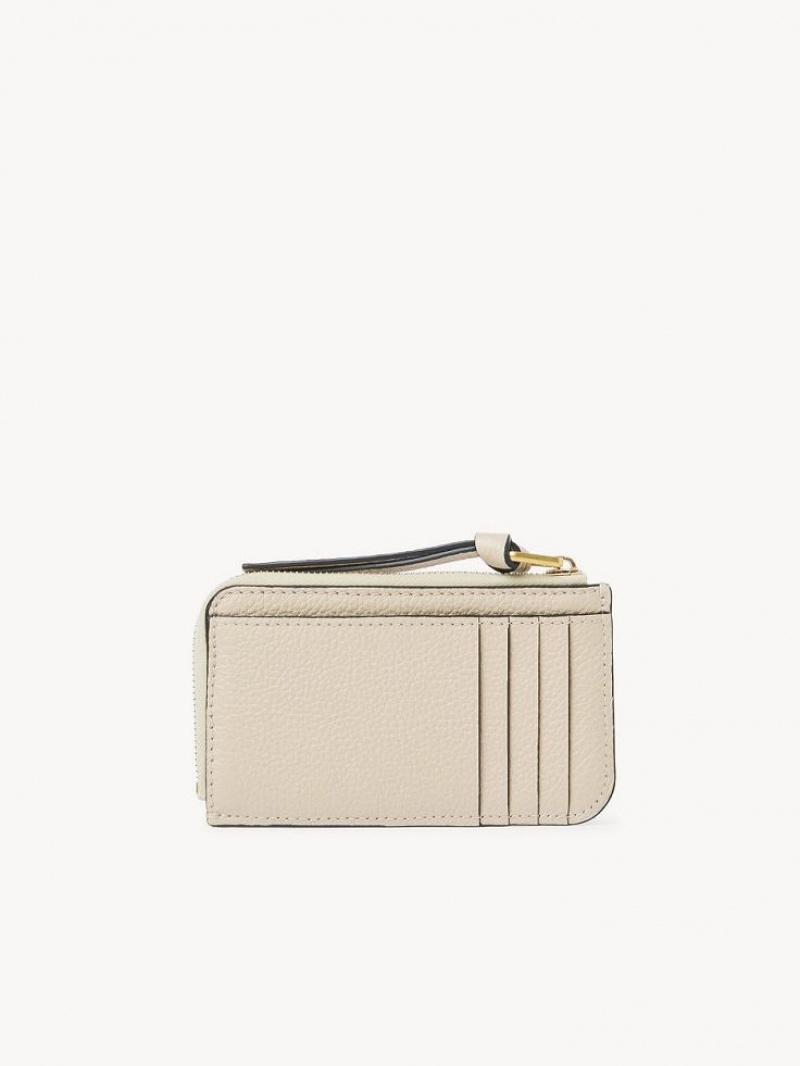 Chloe Marcie Small Møntpung Beige | CHE-SR14318