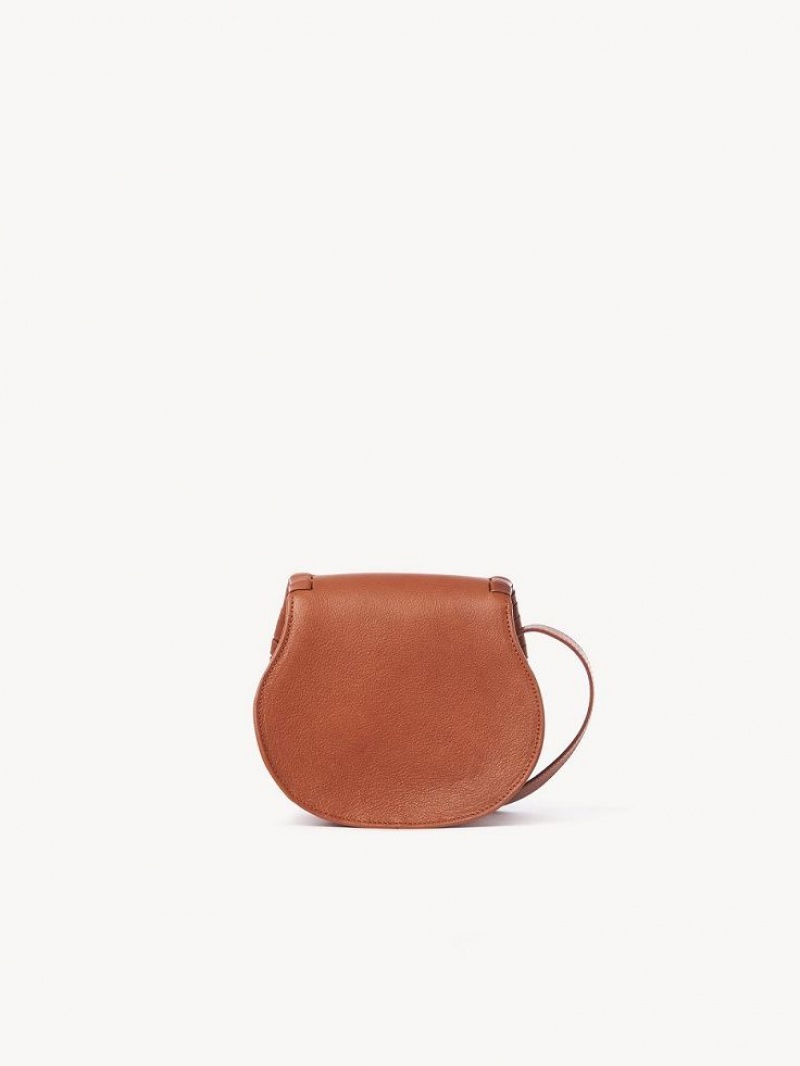 Chloe Marcie Small Saddle Mini Tasker Orange | CHE-SR13665