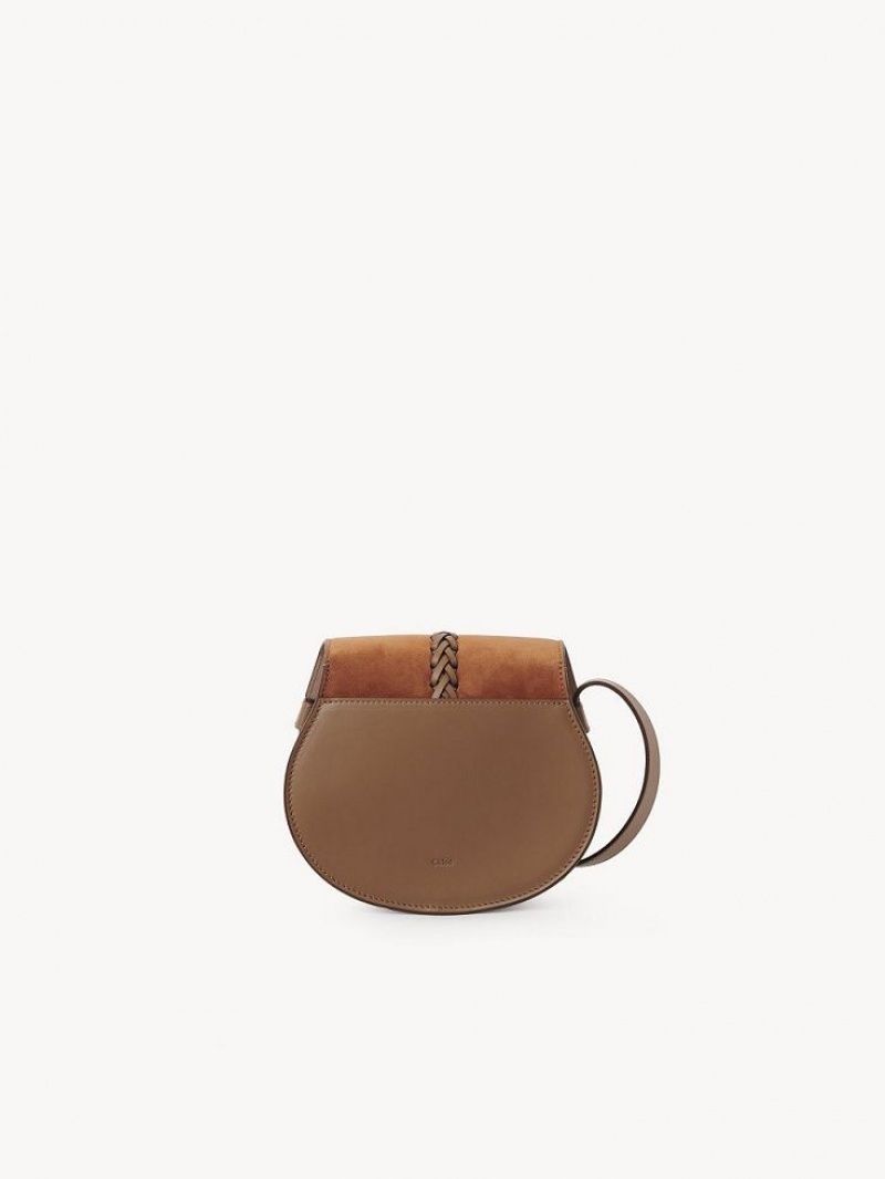 Chloe Marcie Small Saddle Skuldertasker Brune | CHE-SR13414