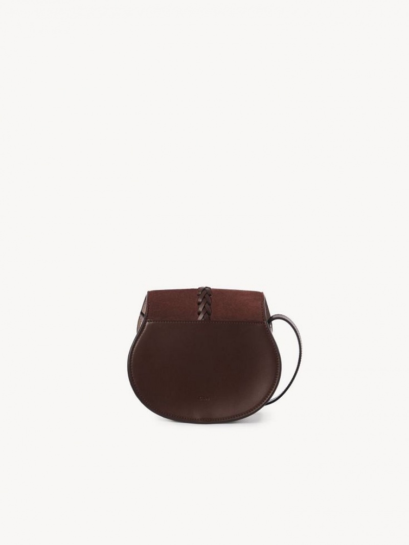 Chloe Marcie Small Saddle Skuldertasker Rød | CHE-SR13415