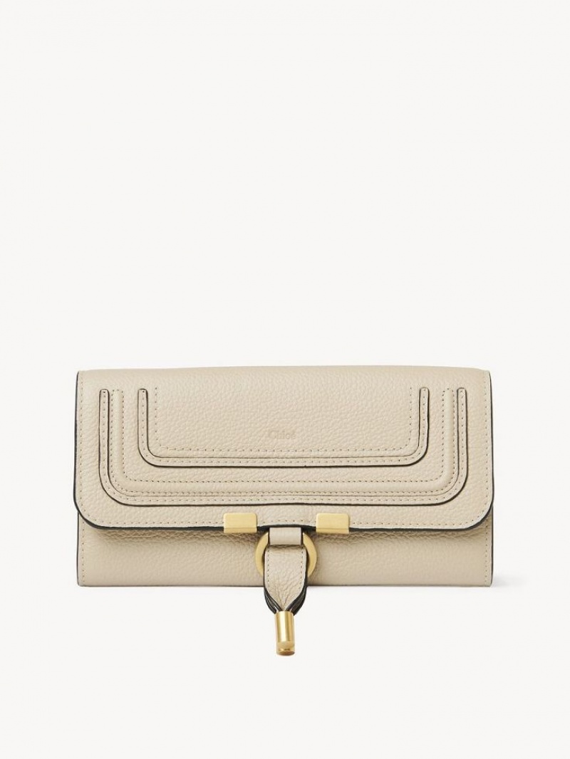 Chloe Marcie Stor Pung Beige | CHE-SR14305