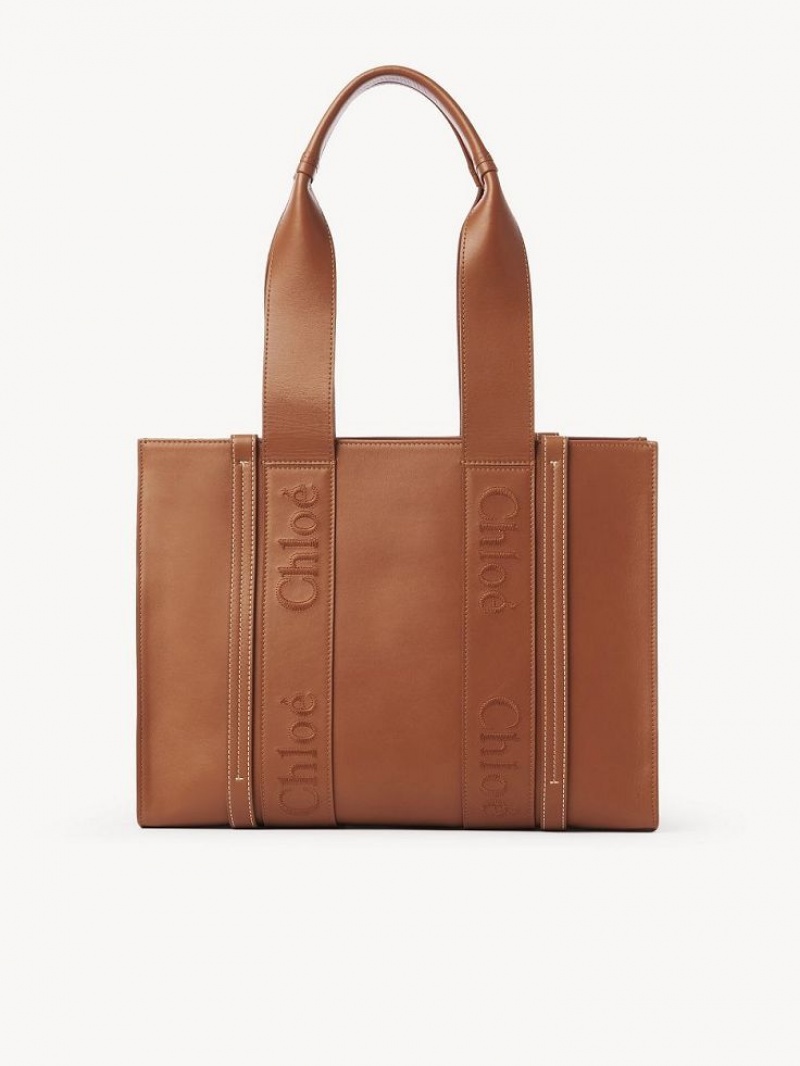 Chloe Medium Woody Muleposer Brune | CHE-SR13346