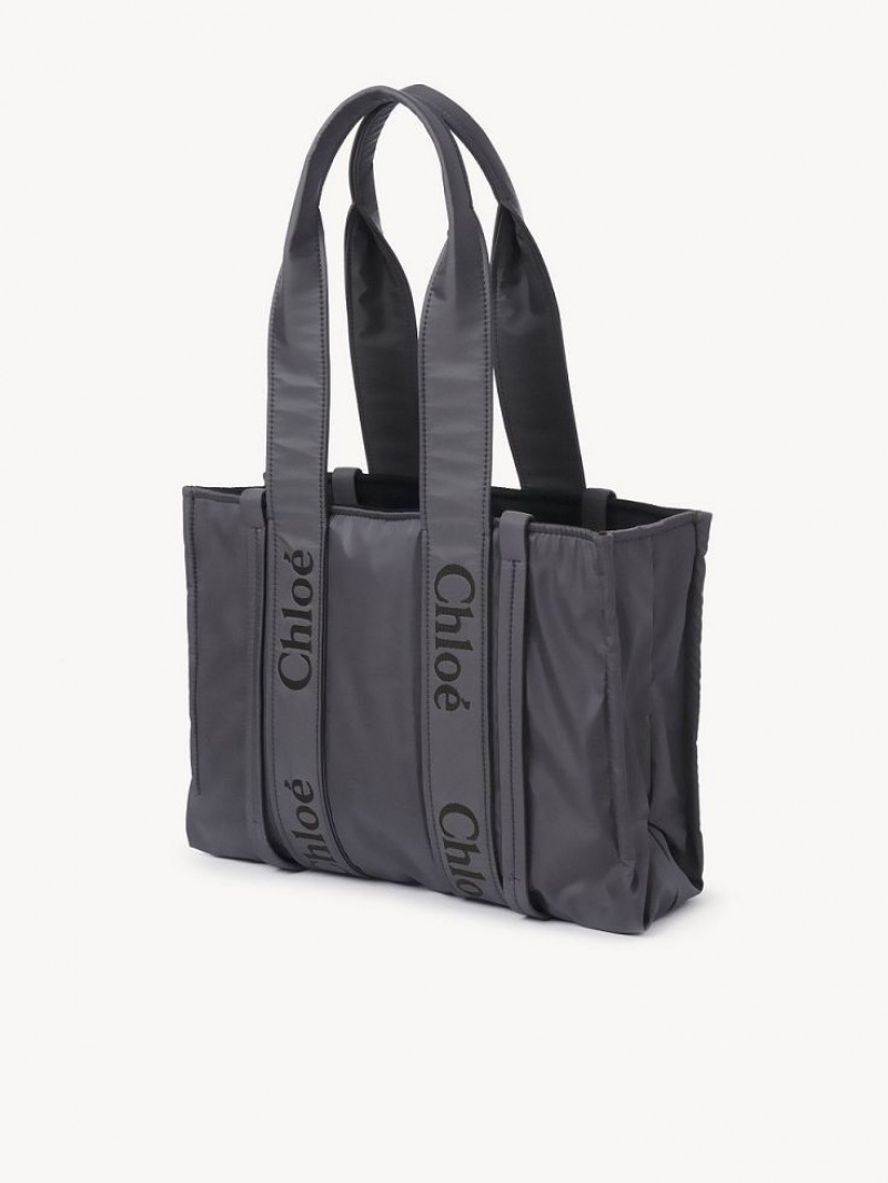 Chloe Medium Woody Muleposer Grå | CHE-SR13350