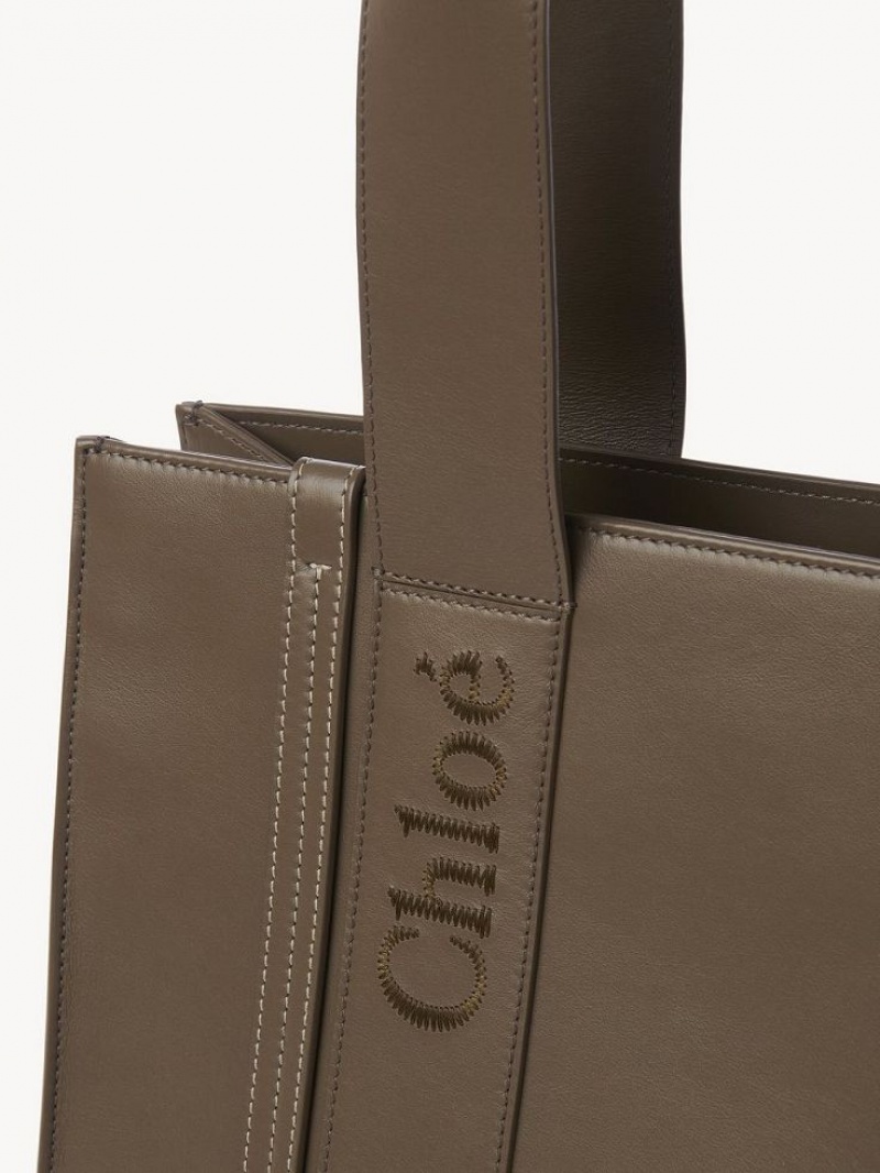 Chloe Medium Woody Muleposer Grøn | CHE-SR13340