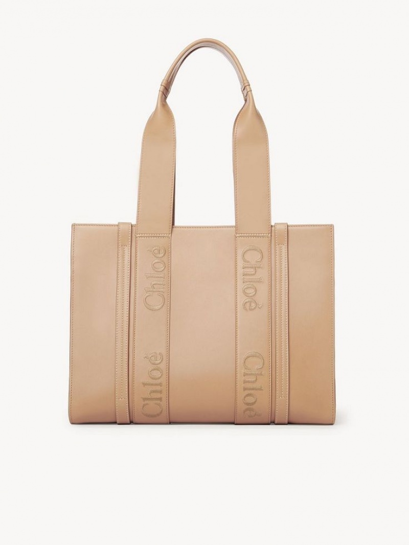 Chloe Medium Woody Muleposer Lysebrune | CHE-SR13353