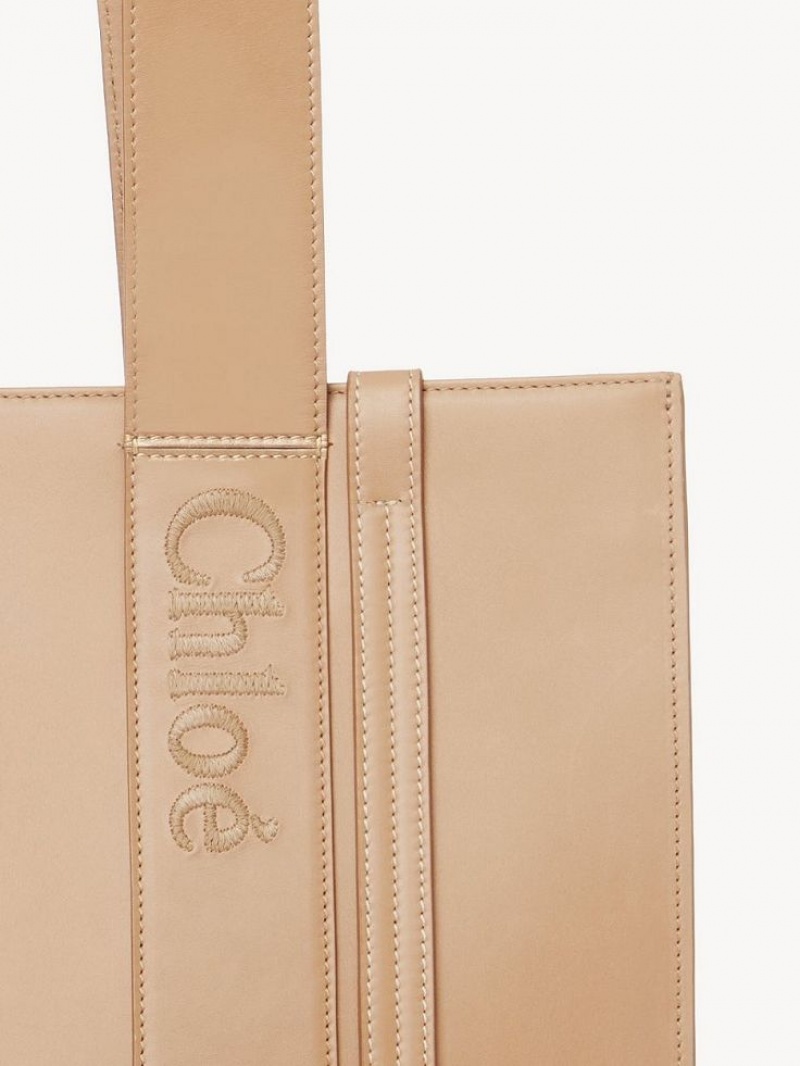 Chloe Medium Woody Muleposer Lysebrune | CHE-SR13353