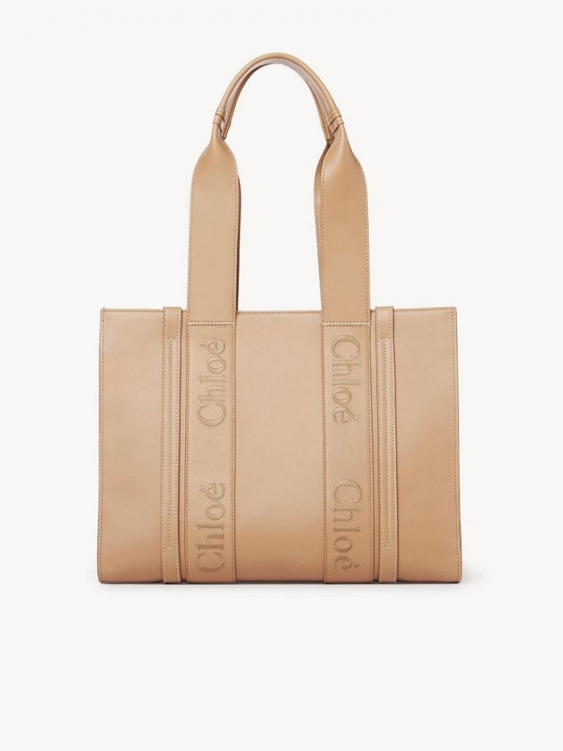 Chloe Medium Woody Muleposer Lysebrune | CHE-SR13353