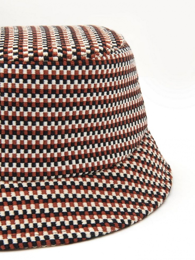 Chloe Meril Bob Hat Rød Brune | CHE-SR14495