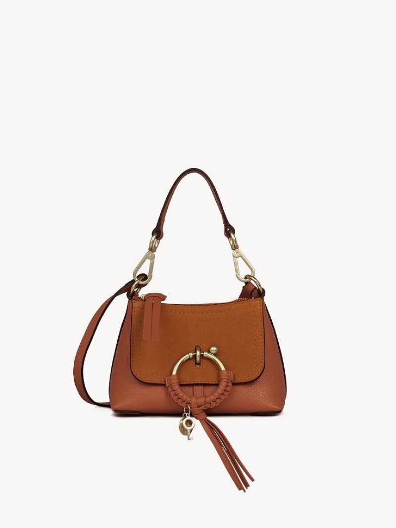 Chloe Mini Joan Skuldertasker Brune | CHE-SR14663