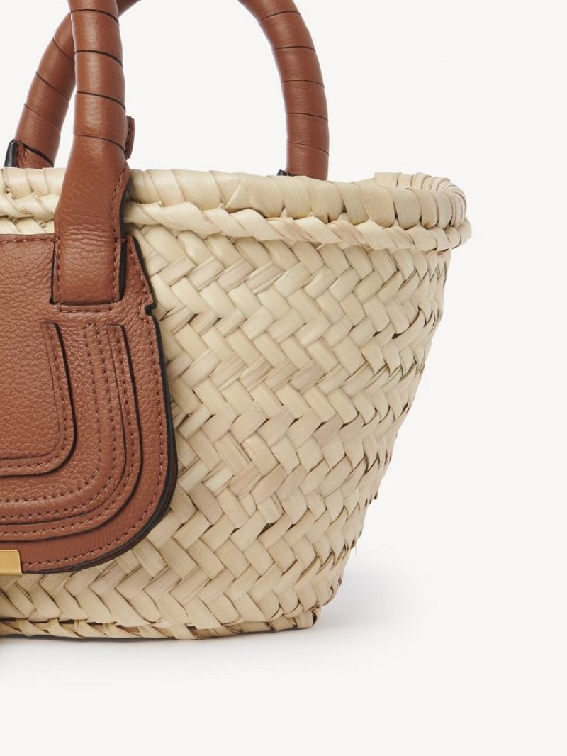 Chloe Mini Marcie Baskets Brune | CHE-SR13637