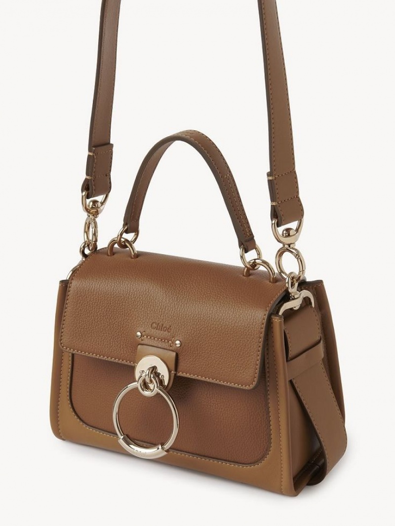 Chloe Mini Tess Day Crossbody Taske Brune | CHE-SR13599