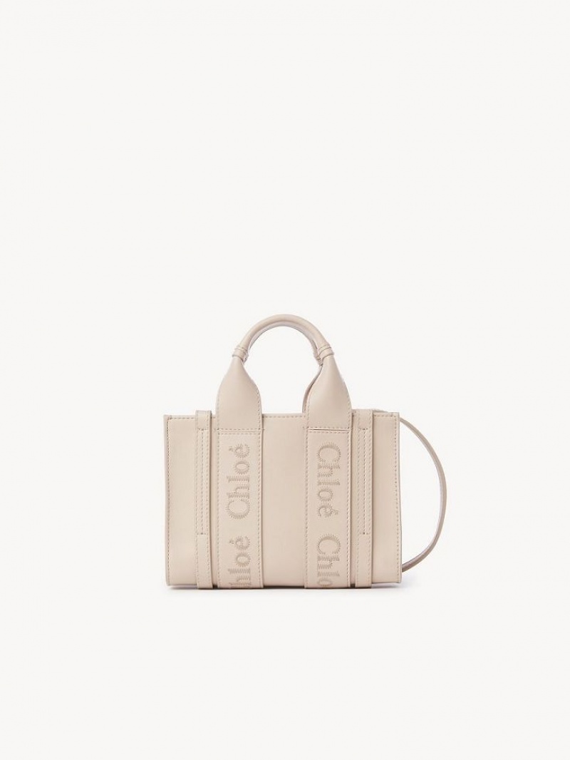 Chloe Mini Woody Crossbody Taske Lyserød | CHE-SR13562