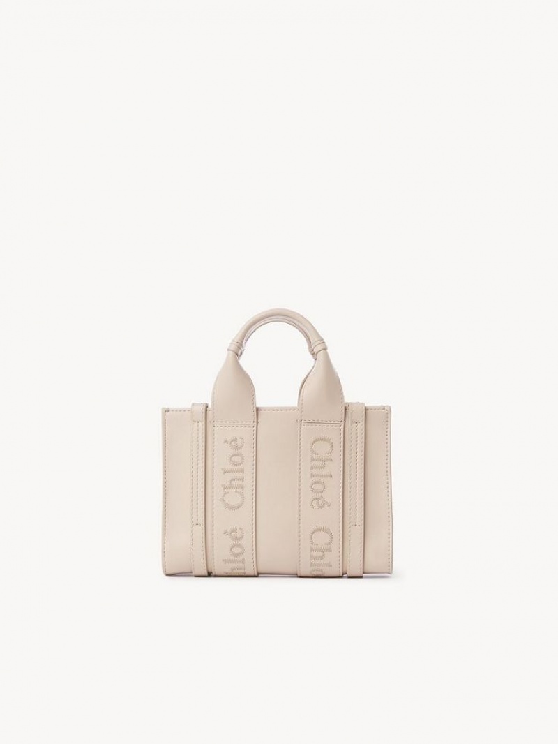 Chloe Mini Woody Crossbody Taske Lyserød | CHE-SR13562