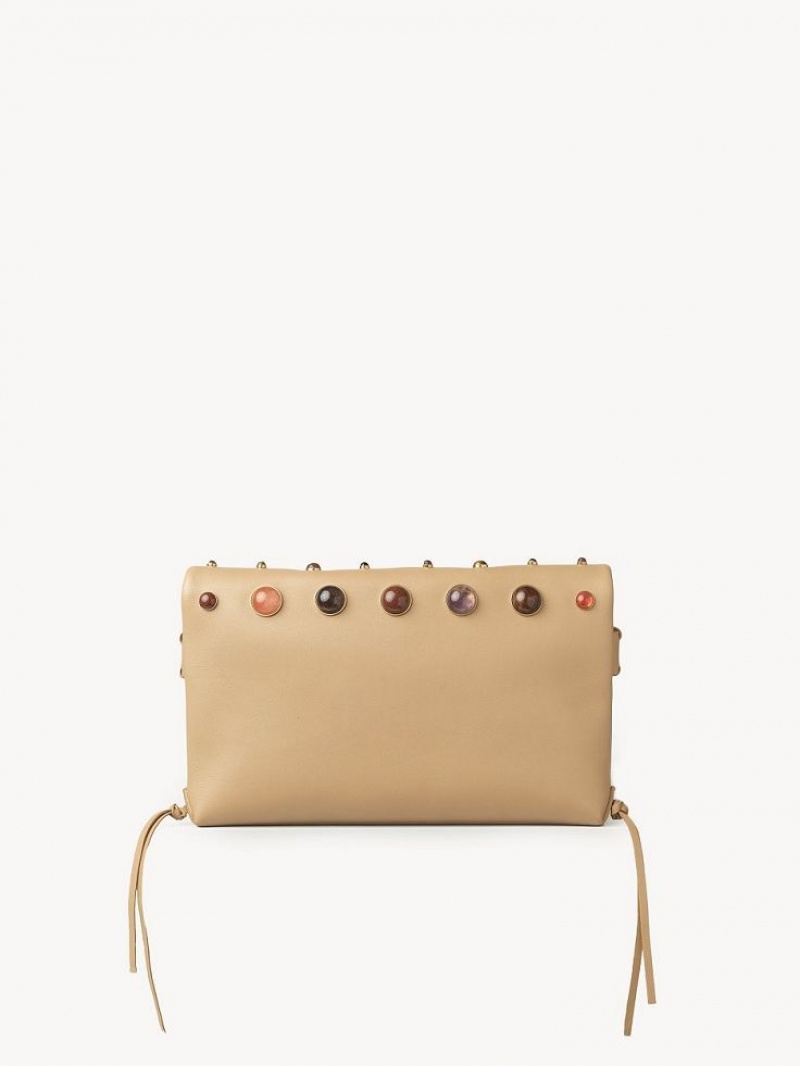 Chloe Mony Clutch Mini Tasker Brune | CHE-SR13667