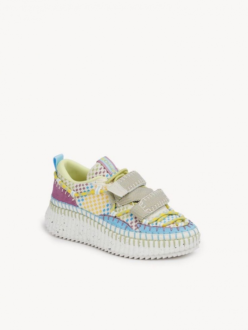 Chloe Nama Slip-on Sneakers Blå | CHE-SR14192