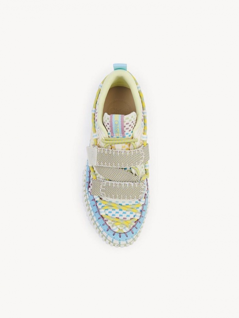 Chloe Nama Slip-on Sneakers Blå | CHE-SR14192