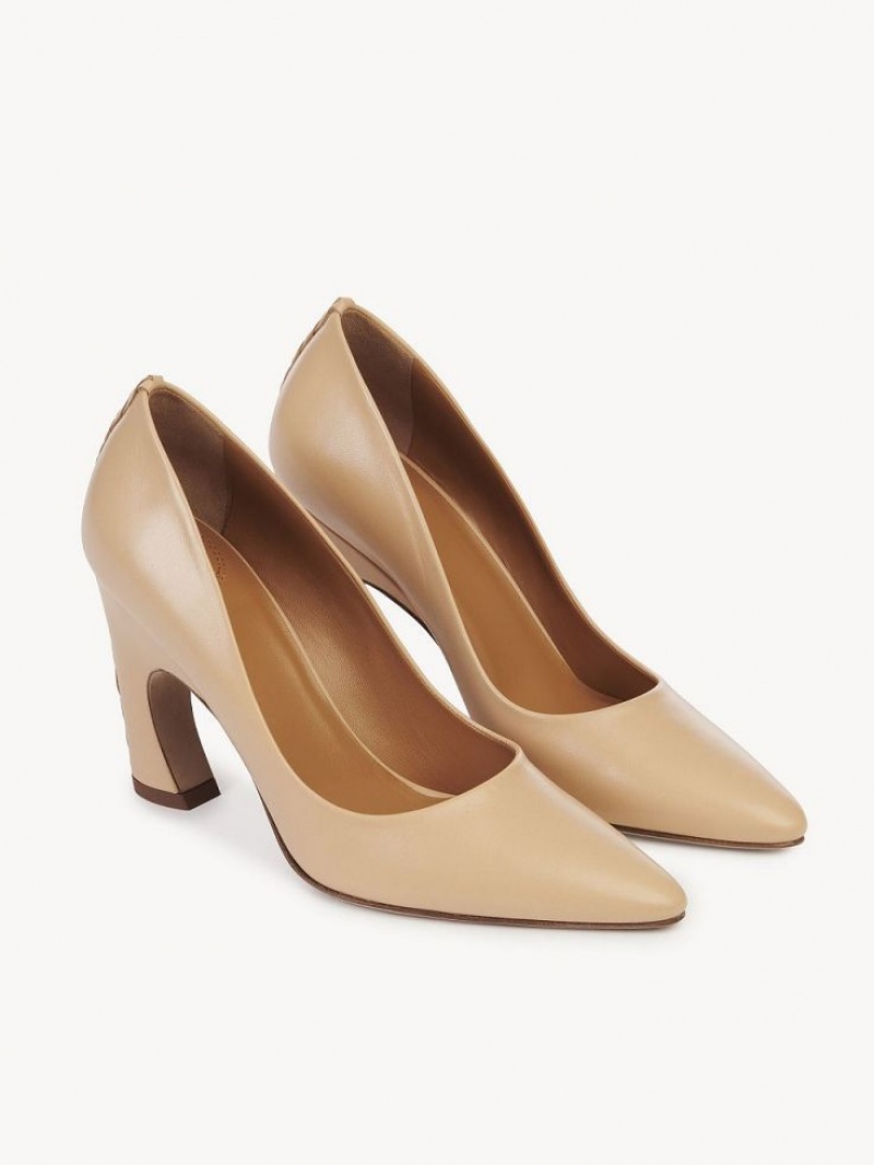 Chloe Oli Stiletter Beige | CHE-SR14251