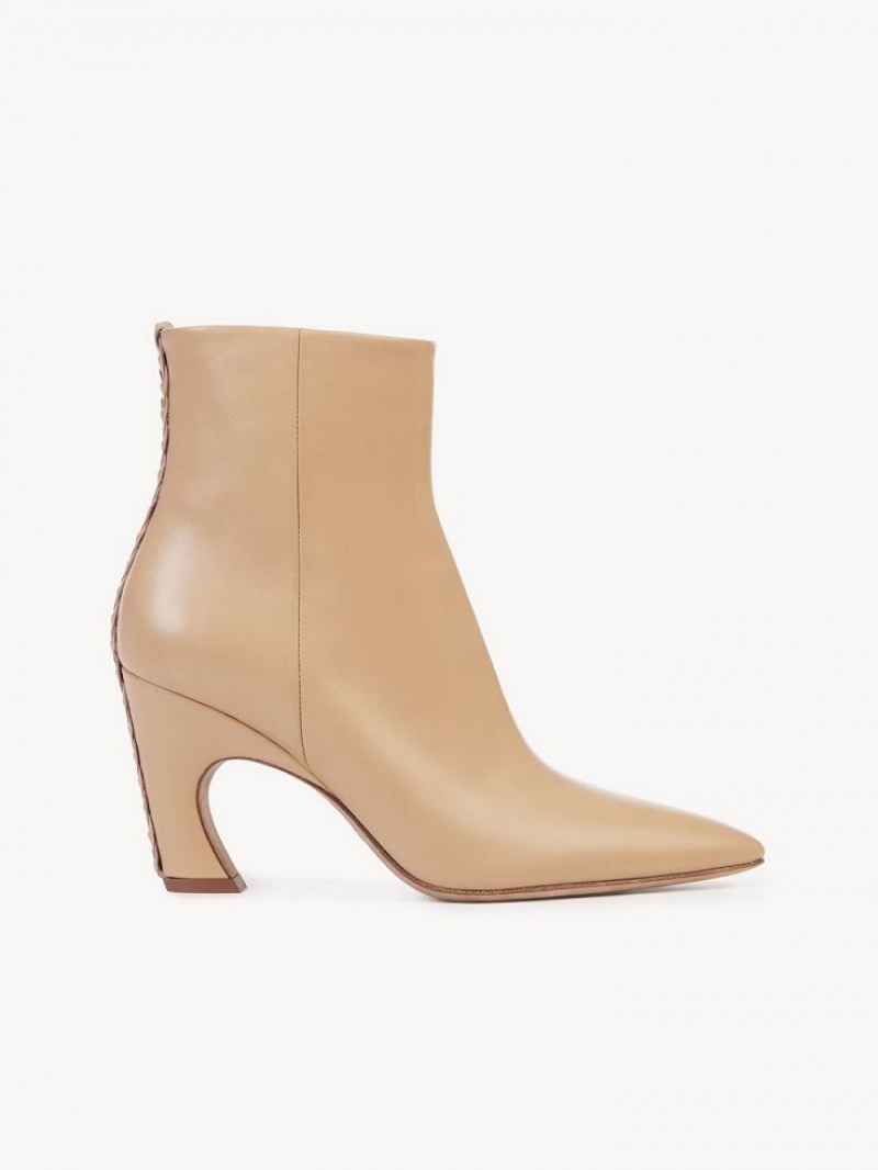 Chloe Oli Støvletter Beige | CHE-SR14226