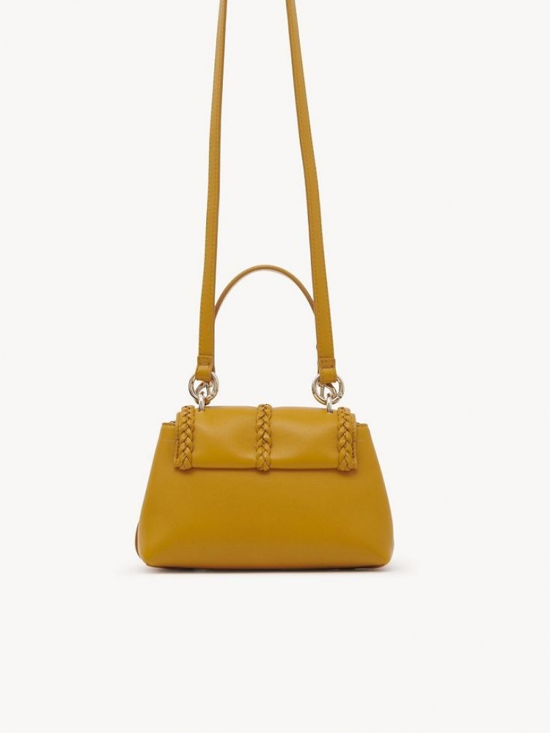 Chloe Penelope Mini Soft Skuldertasker Gul | CHE-SR13450