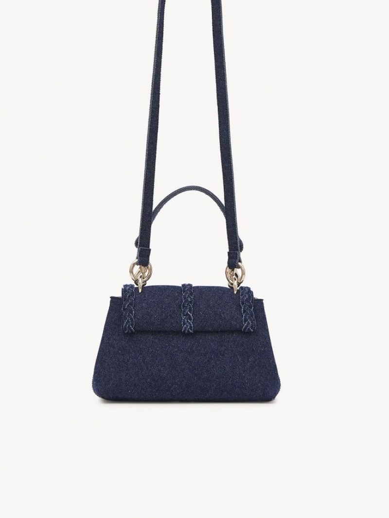 Chloe Penelope Soft Shoulder Mini Tasker Blå | CHE-SR13705