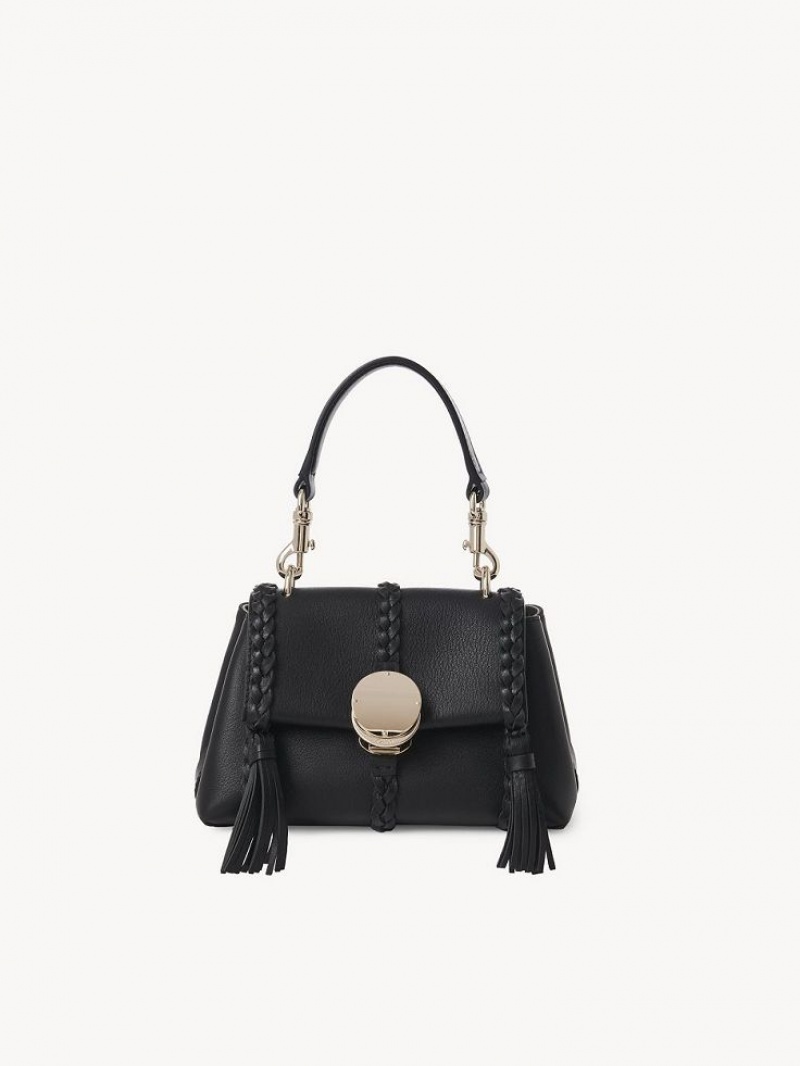 Chloe Penelope Soft Shoulder Mini Tasker Sort | CHE-SR13706