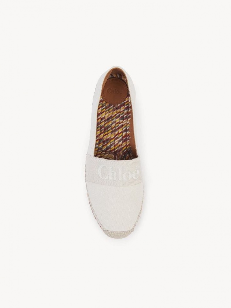 Chloe Piia Flade Espadrillos Grå | CHE-SR14154