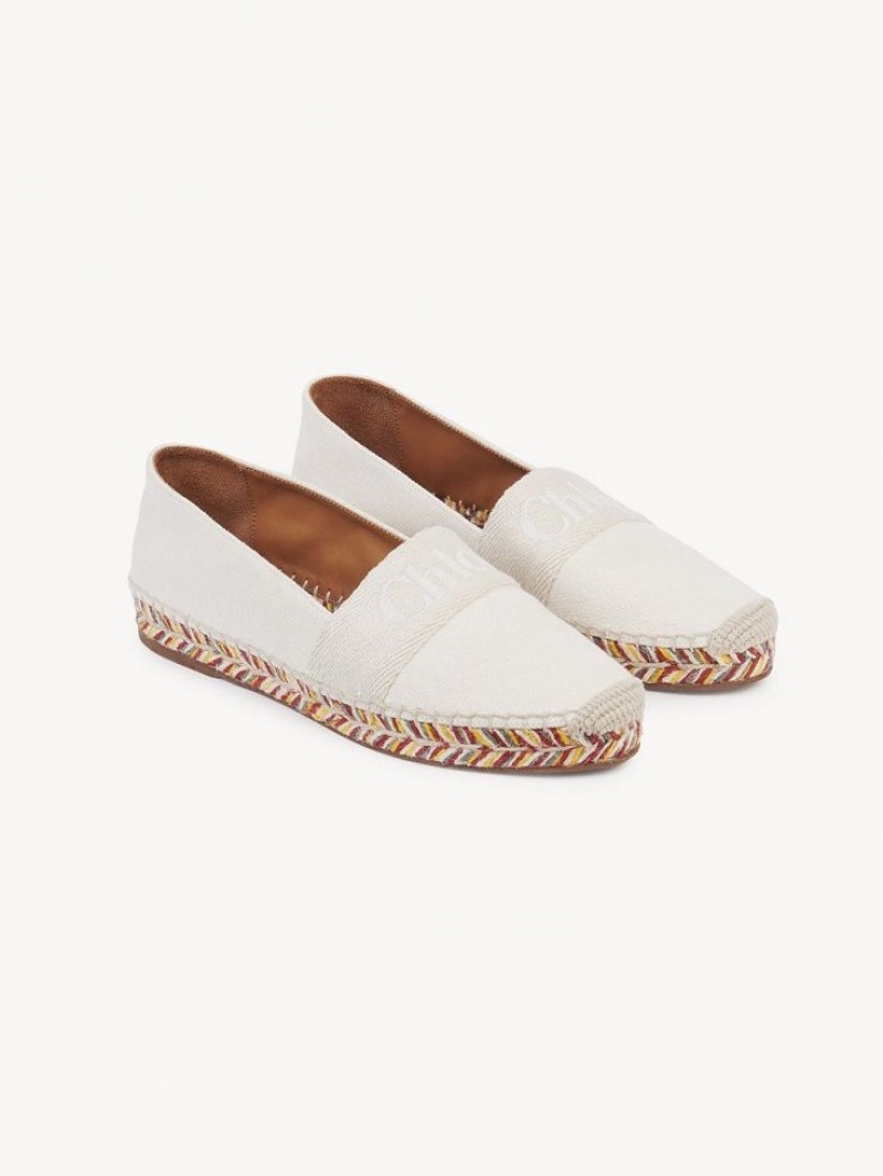 Chloe Piia Flade Espadrillos Grå | CHE-SR14154