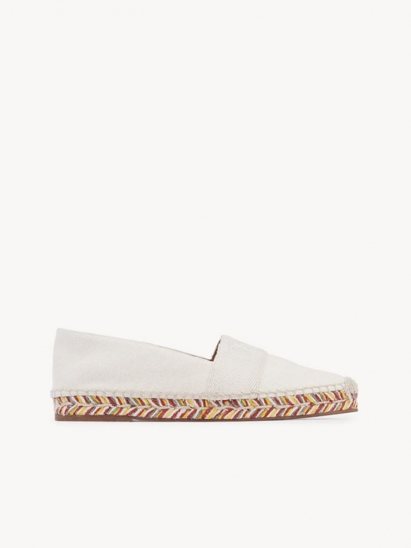 Chloe Piia Flade Espadrillos Grå | CHE-SR14154