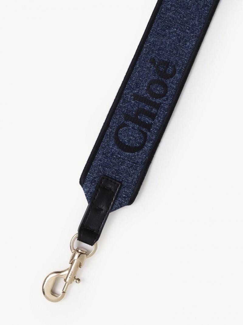 Chloe Páskové Strap Blå | CHE-SR13766