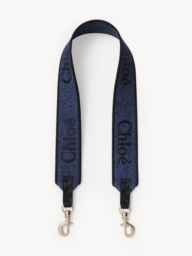 Chloe Páskové Strap Blå | CHE-SR13766