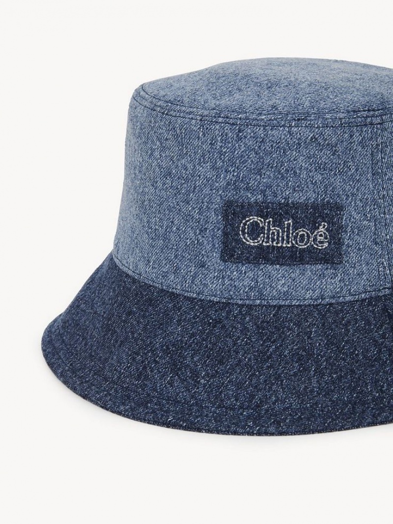 Chloe Romy Bucket Hat Flerfarvede Blå | CHE-SR14492