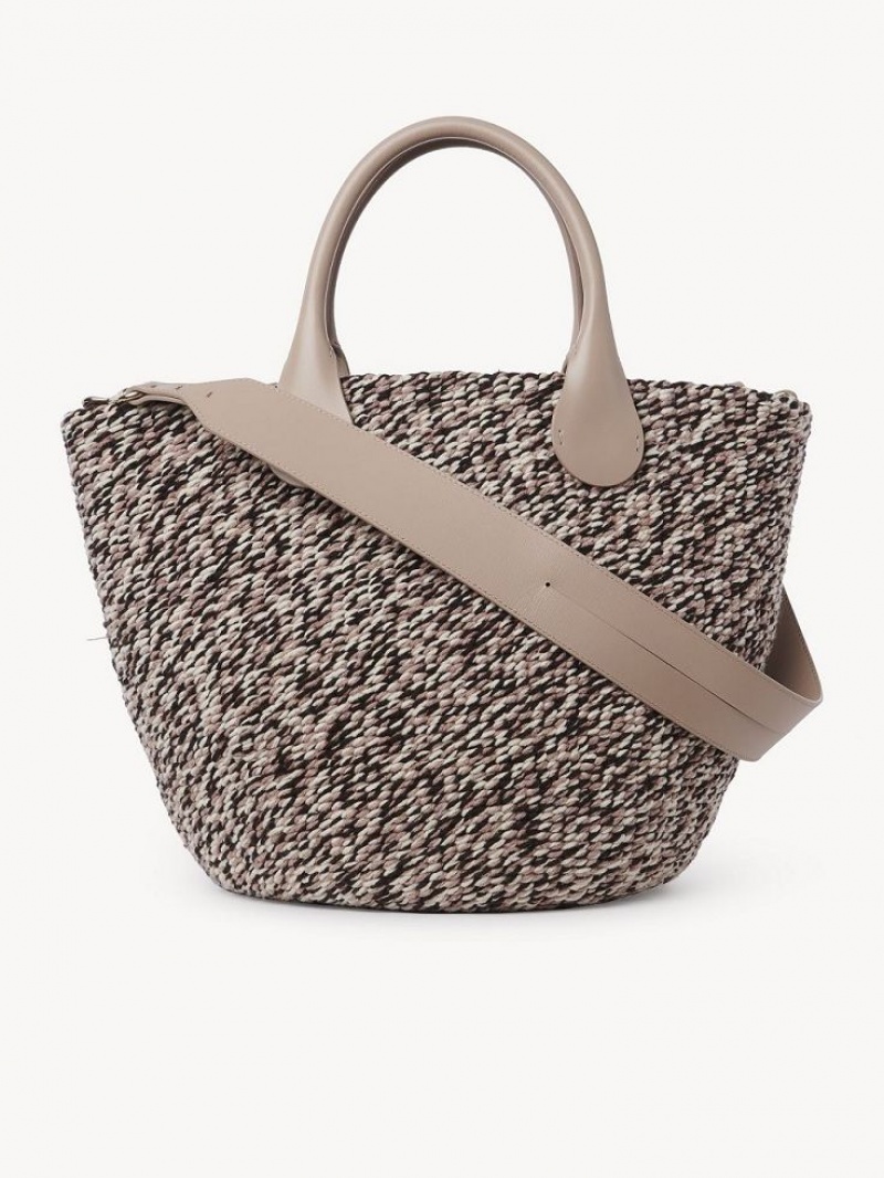 Chloe Sabia Hamper Muleposer Beige | CHE-SR13337