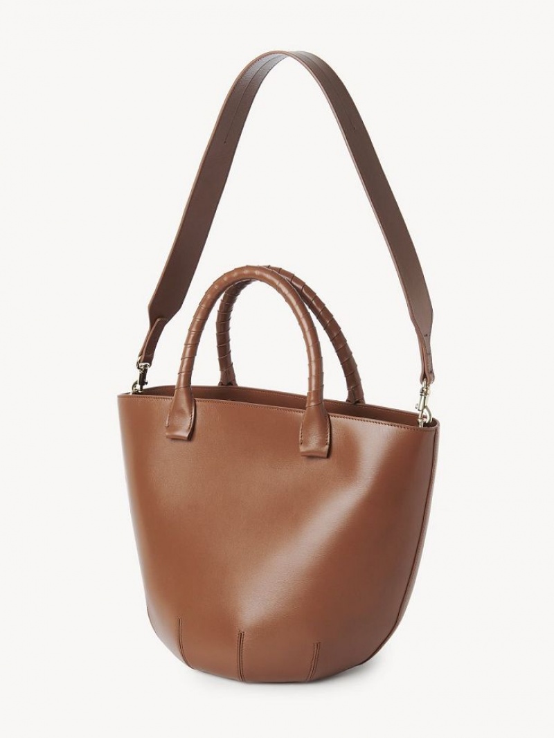 Chloe Sabia Hamper Muleposer Brune | CHE-SR13370