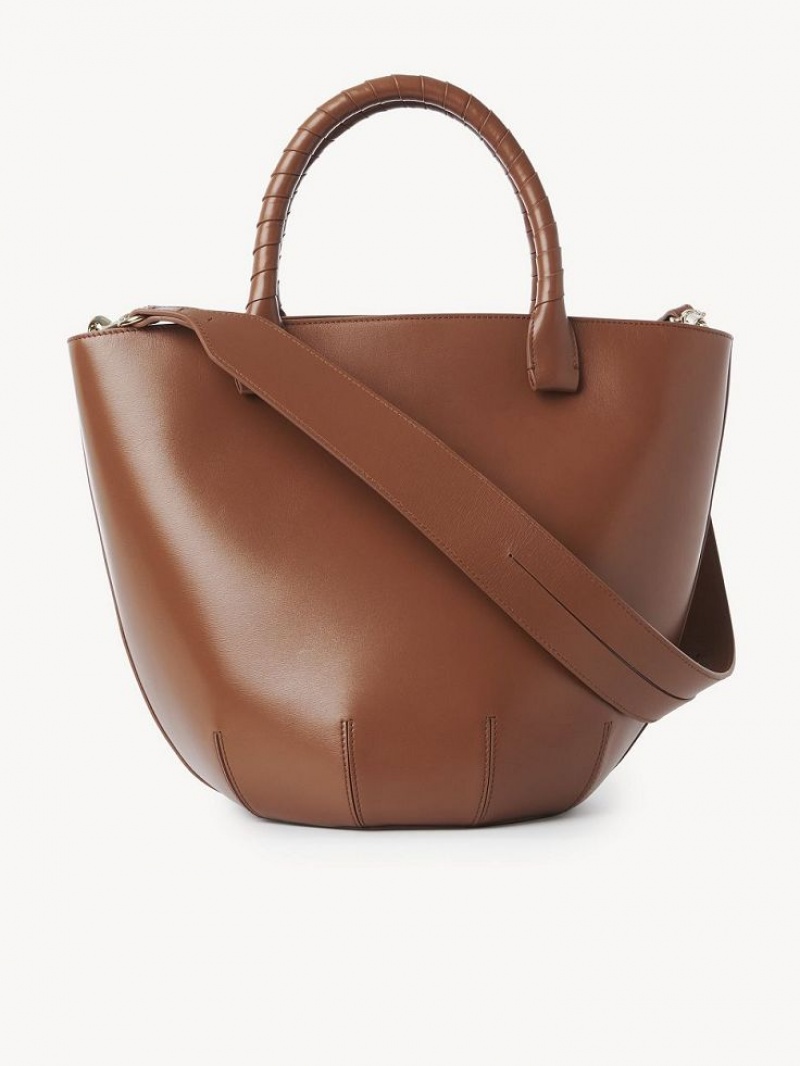 Chloe Sabia Hamper Muleposer Brune | CHE-SR13370