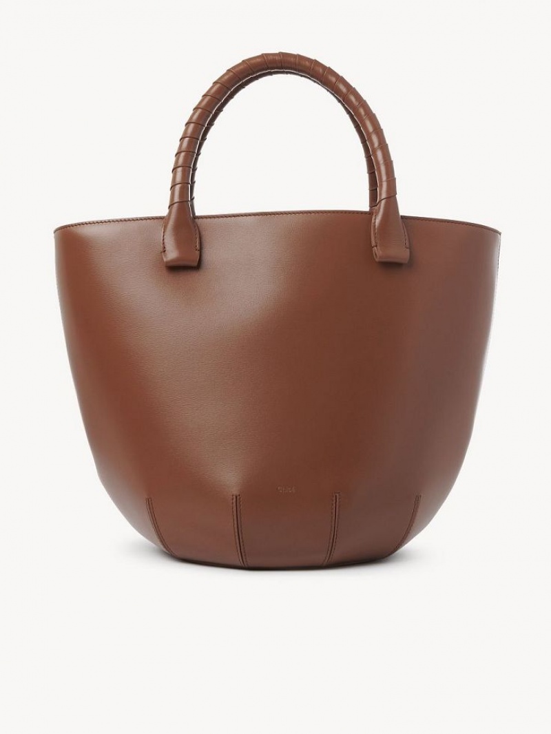 Chloe Sabia Hamper Muleposer Brune | CHE-SR13370