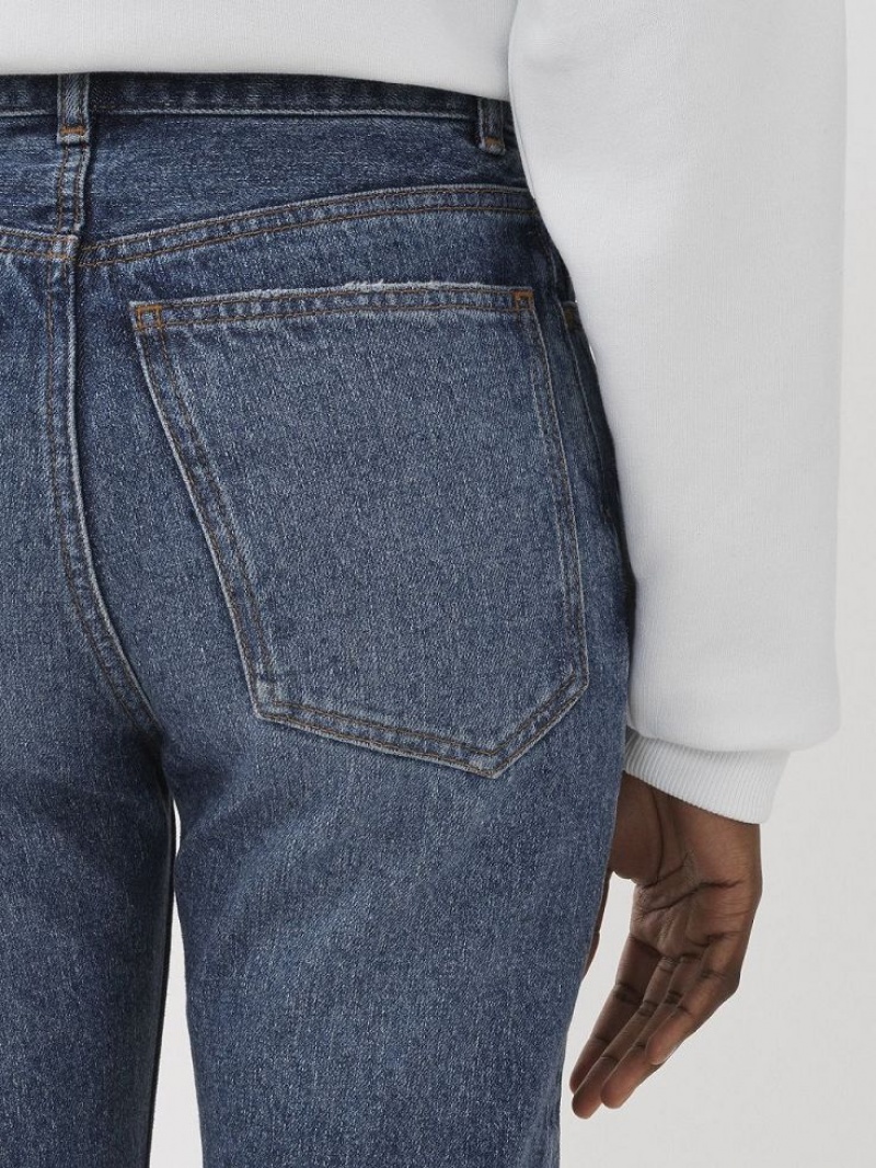 Chloe Semeru Lige-leg Jeans Blå | CHE-SR13977