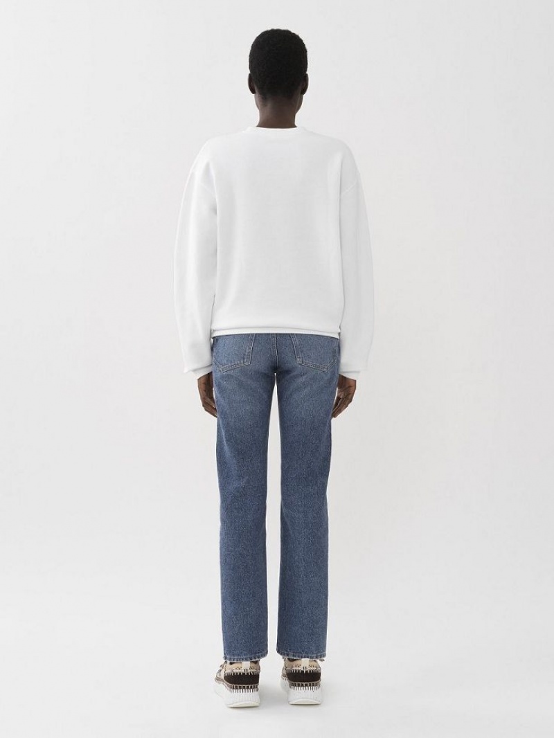 Chloe Semeru Lige-leg Jeans Blå | CHE-SR13977