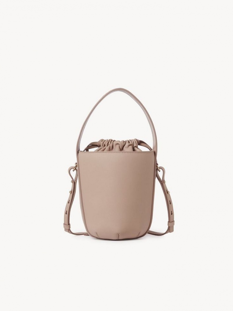 Chloe Sense Bucket Skuldertasker Beige | CHE-SR13419