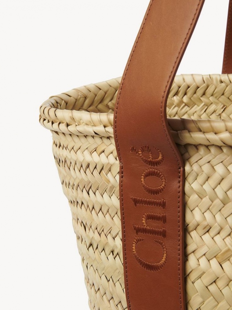 Chloe Sense Medium Baskets Brune | CHE-SR13648