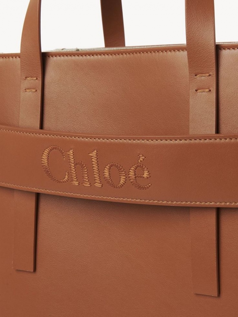 Chloe Sense Medium Muleposer Brune | CHE-SR13396