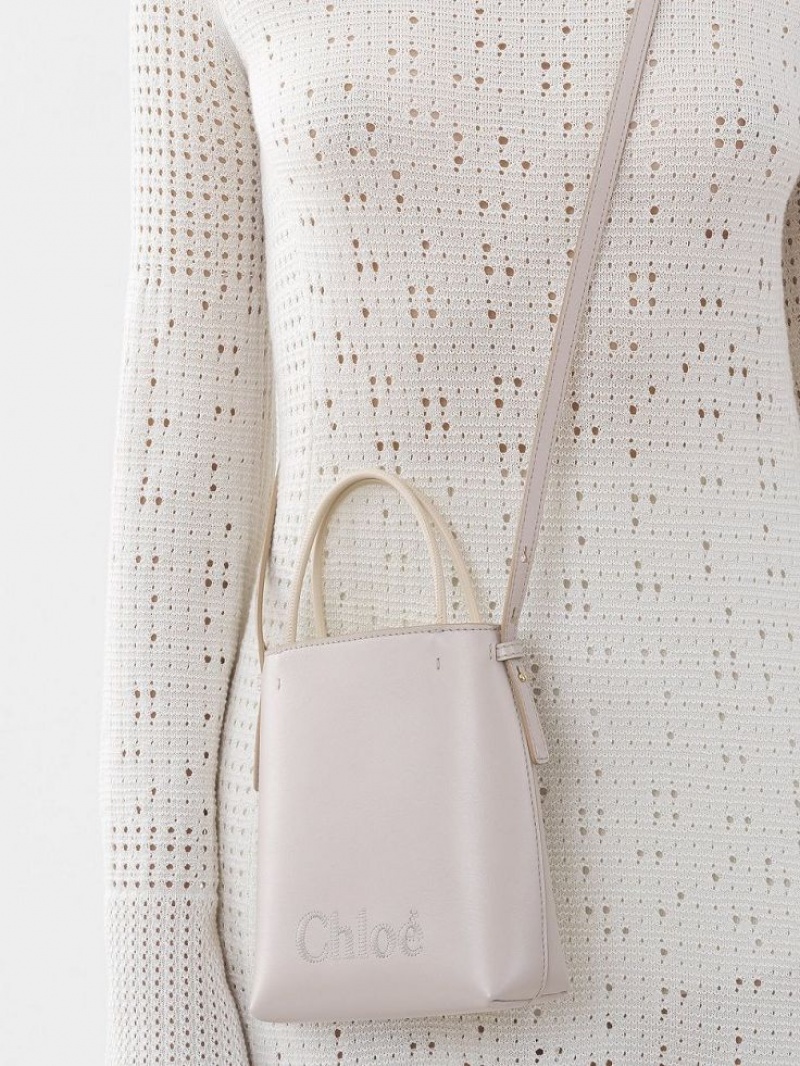 Chloe Sense Micro Crossbody Taske Grå | CHE-SR13581