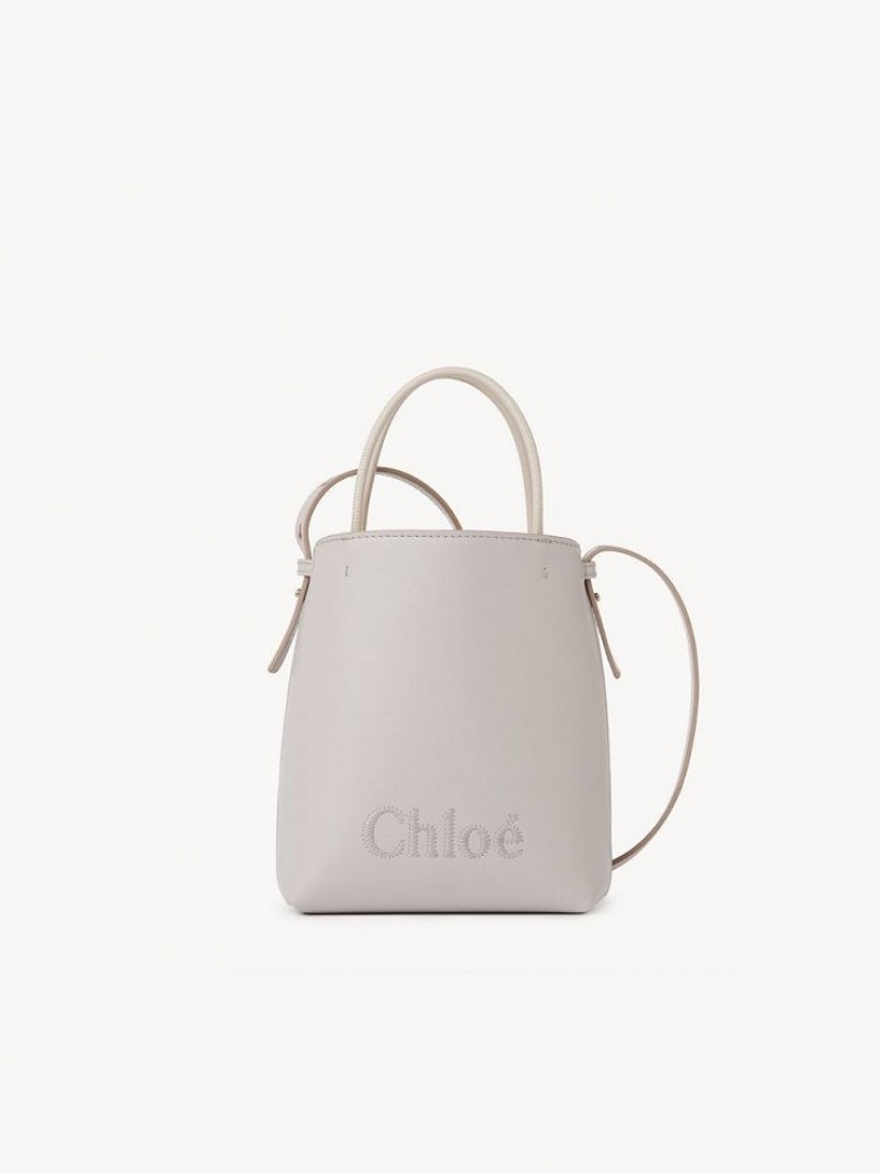 Chloe Sense Micro Crossbody Taske Grå | CHE-SR13581