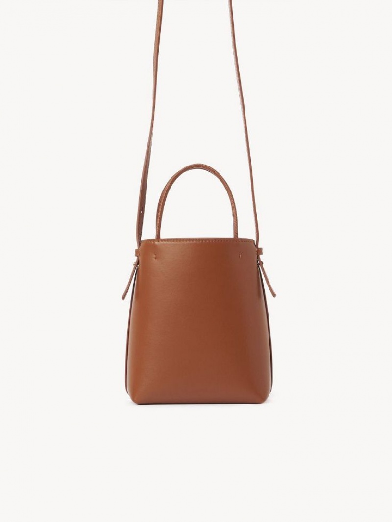 Chloe Sense Micro Skuldertasker Brune | CHE-SR13406