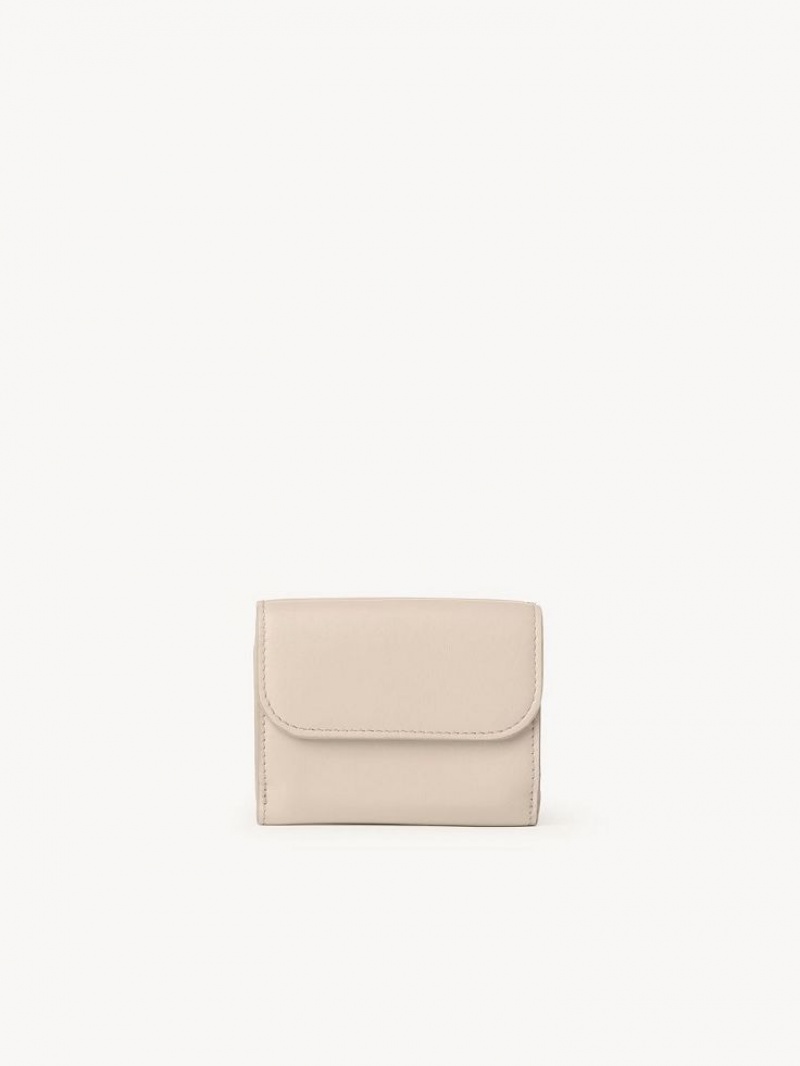 Chloe Sense Mini Tri-fold Lille Pung Lyserød | CHE-SR14274