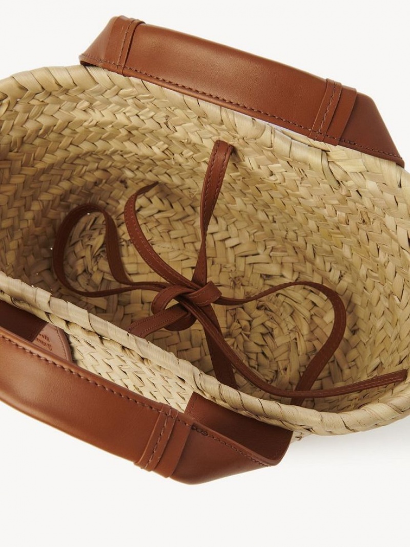 Chloe Sense Small Basket Muleposer Brune | CHE-SR13320