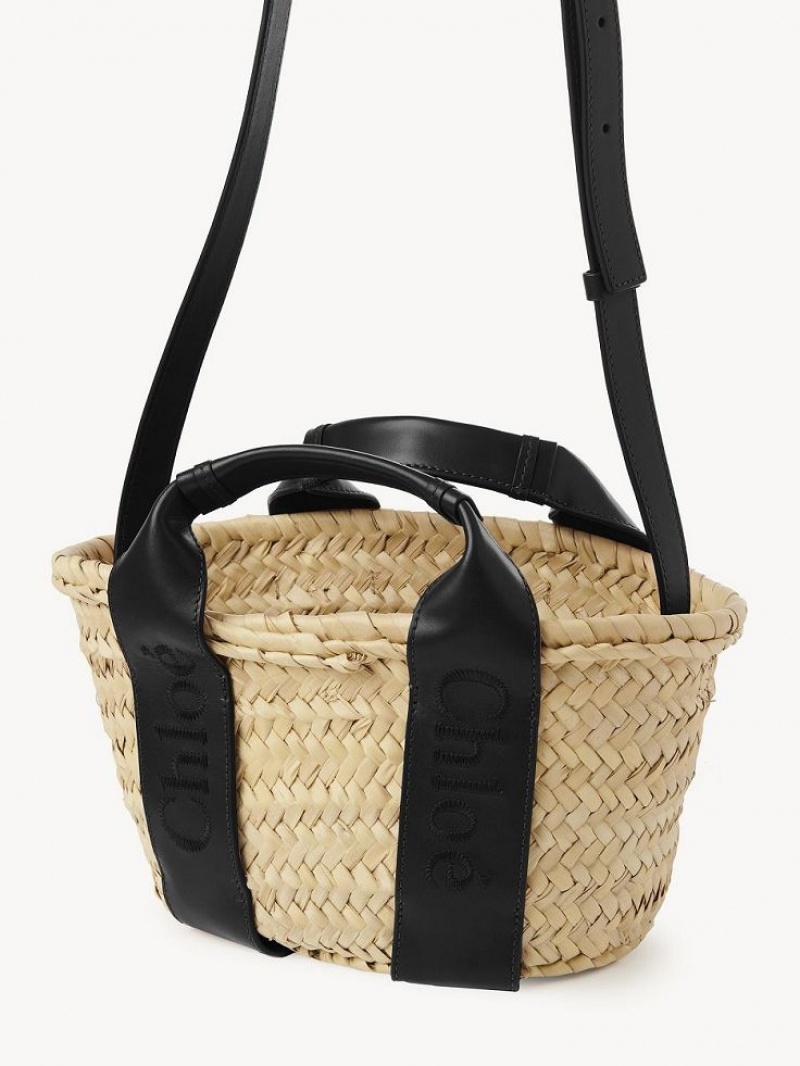 Chloe Sense Small Basket Skuldertasker Sort | CHE-SR13402