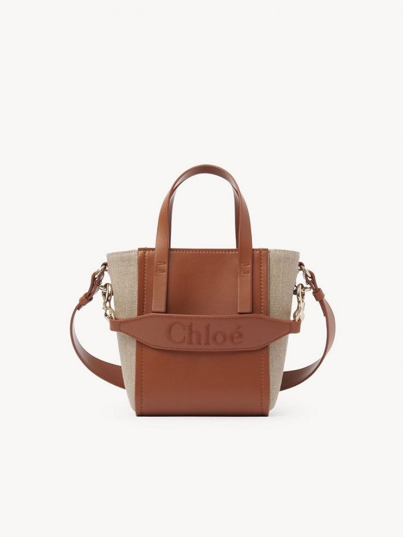 Chloe Sense Small Muleposer Brune | CHE-SR13285