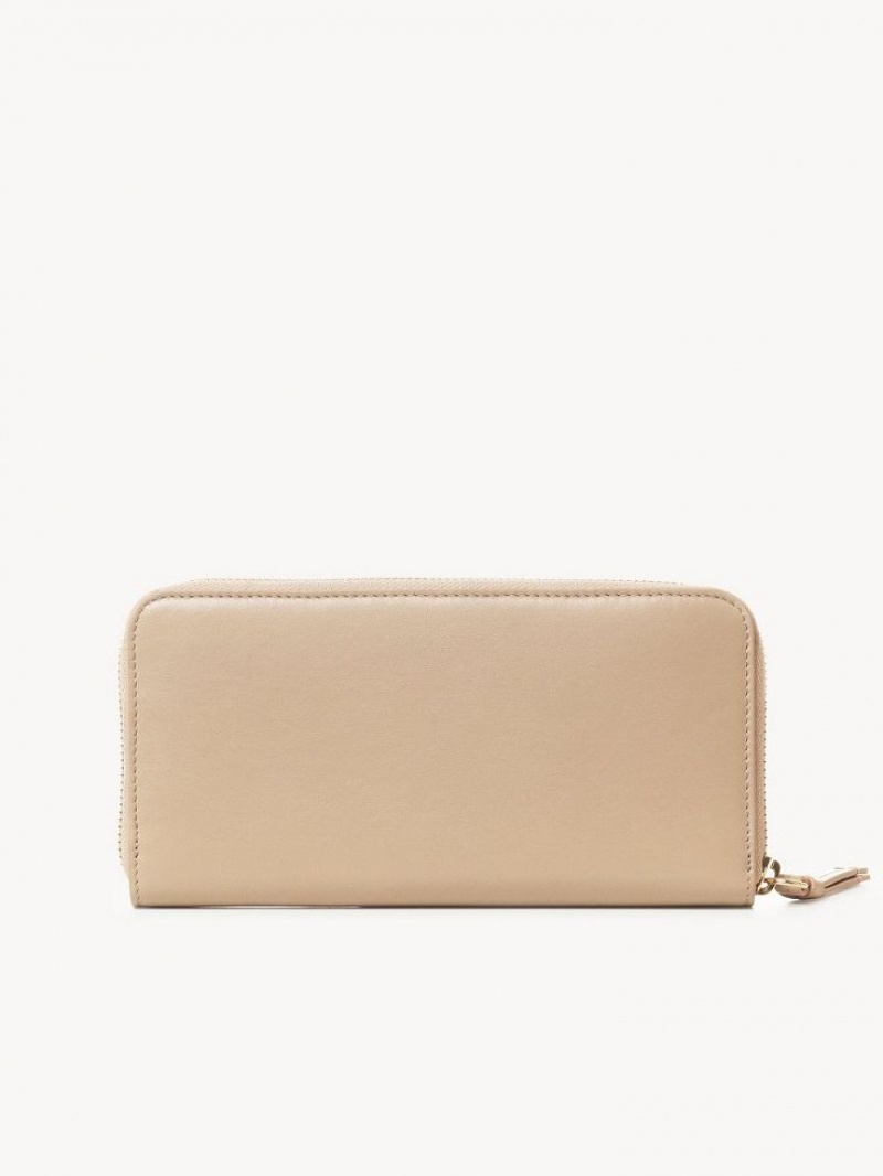 Chloe Sense Zippered Stor Pung Lyserød | CHE-SR14298