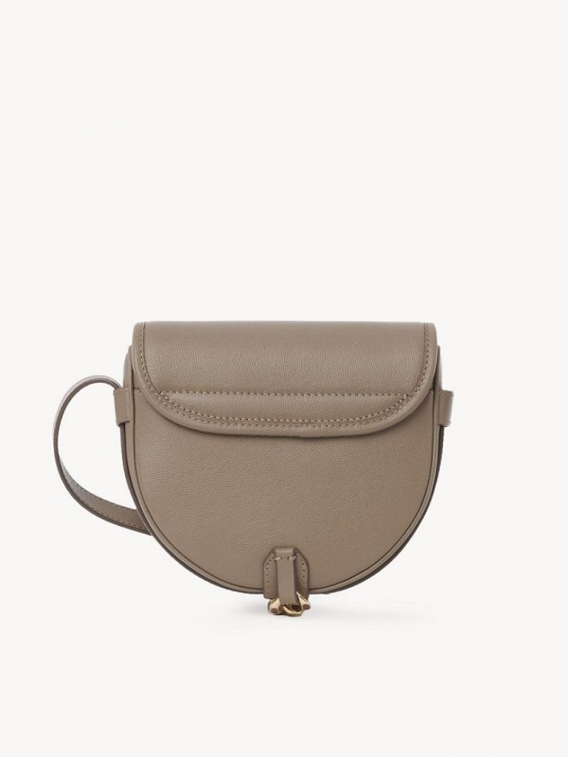 Chloe Small Mara Saddle Skuldertasker Grå | CHE-SR14627