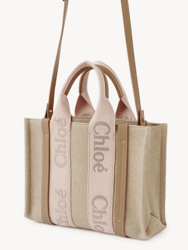 Chloe Small Woody Muleposer Beige | CHE-SR13384